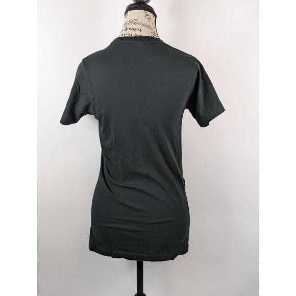 Rick & Morty Women's Small T-Shirt Rick Sanchez Ripple Junction Graphic Black - Picture 3 of 5